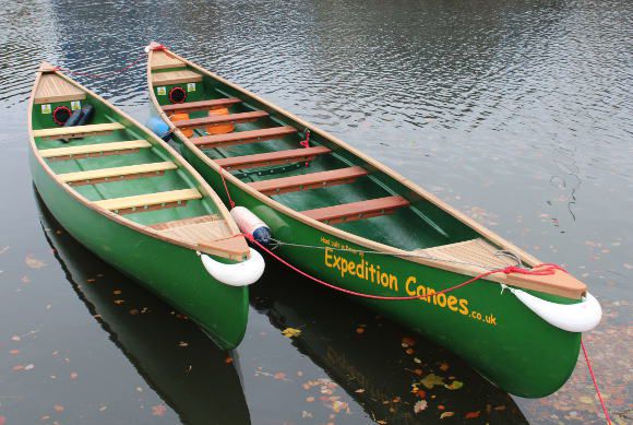 Longbow and Scout supplied by Expedition Canoes